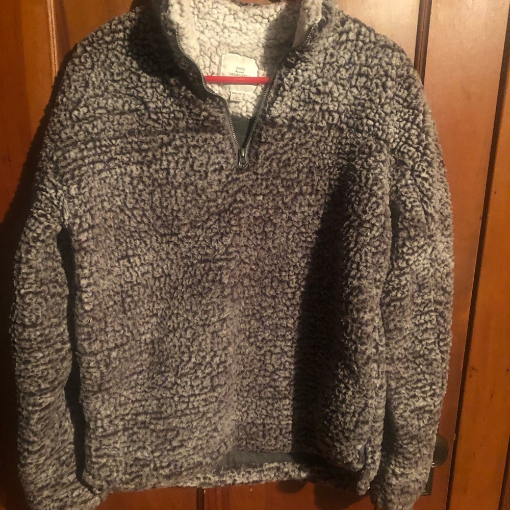 Thread and supply Sherpa fleece